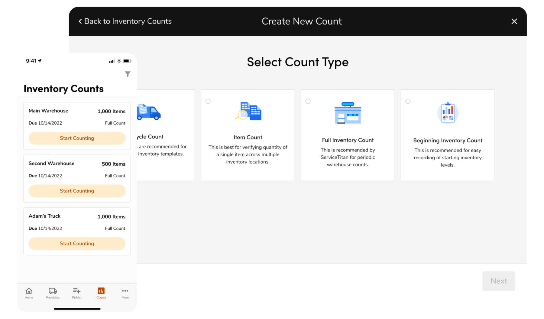 Contractor Management ServiceTitan