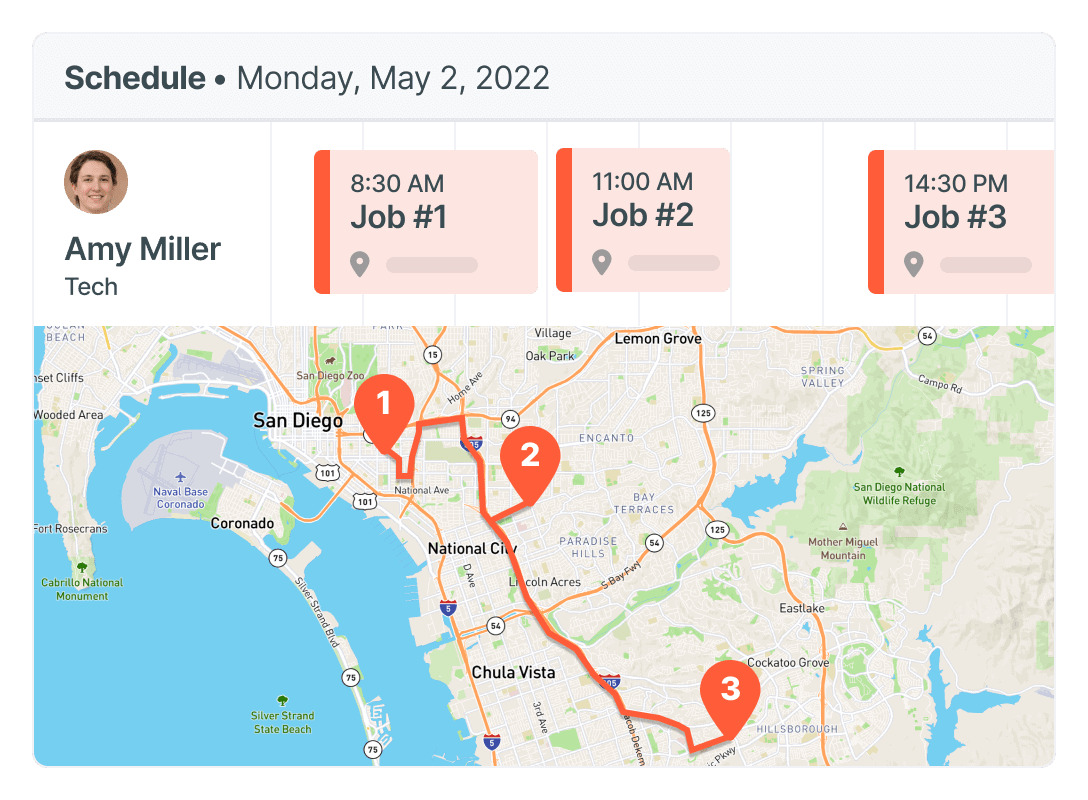 Workiz Location Routing