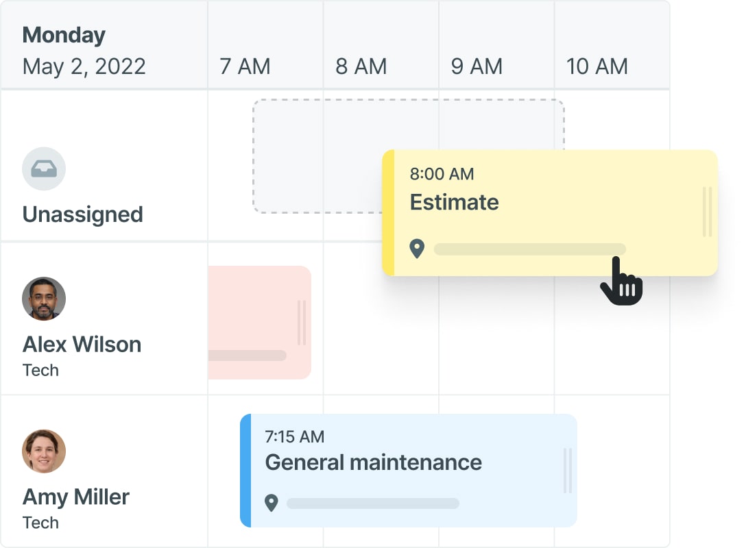 Workiz Scheduling