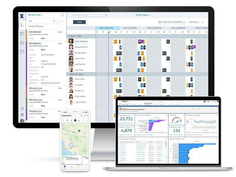 ServiceMax Dashboard